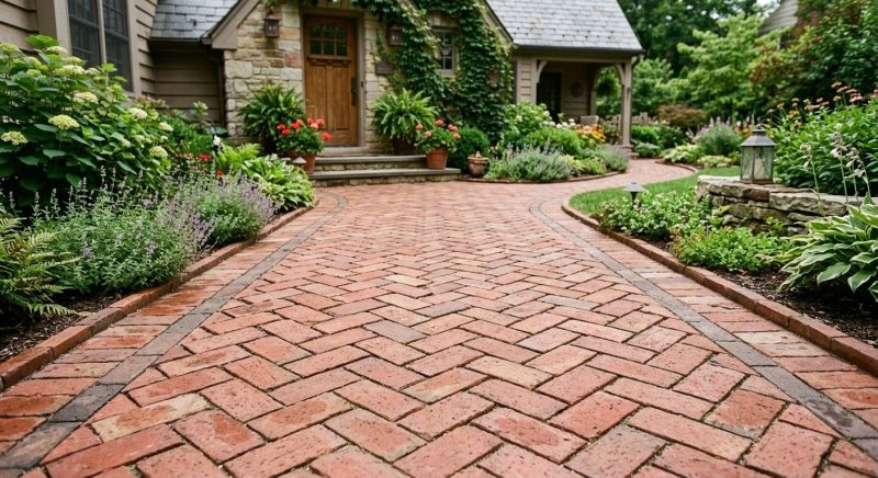 Brick Driveway Paving in Worcester, MA