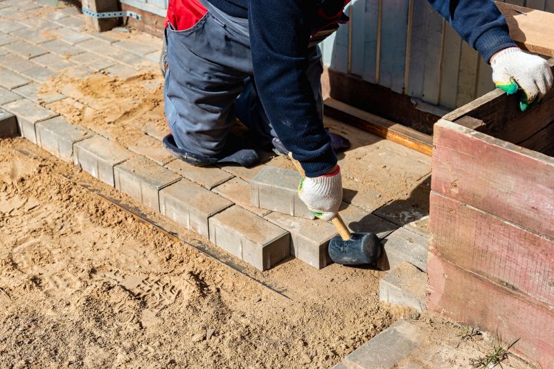 Brick Hardscape Construction in Burlington, VT