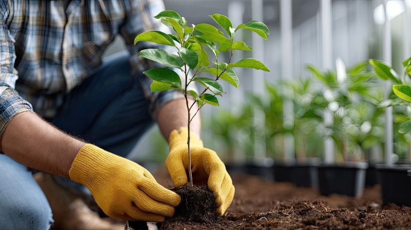 Japanese Maple Planting in Honolulu, HI
