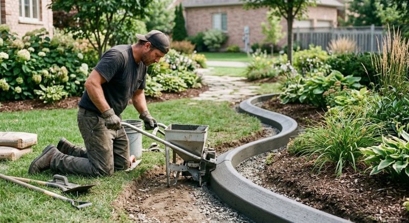 Landscape Curbing Replacement in Citrus County, FL