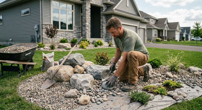 Rock Garden Installation in Ventura County, CA